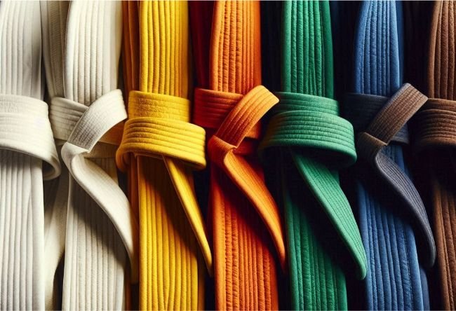 Colores de cinturones de judo